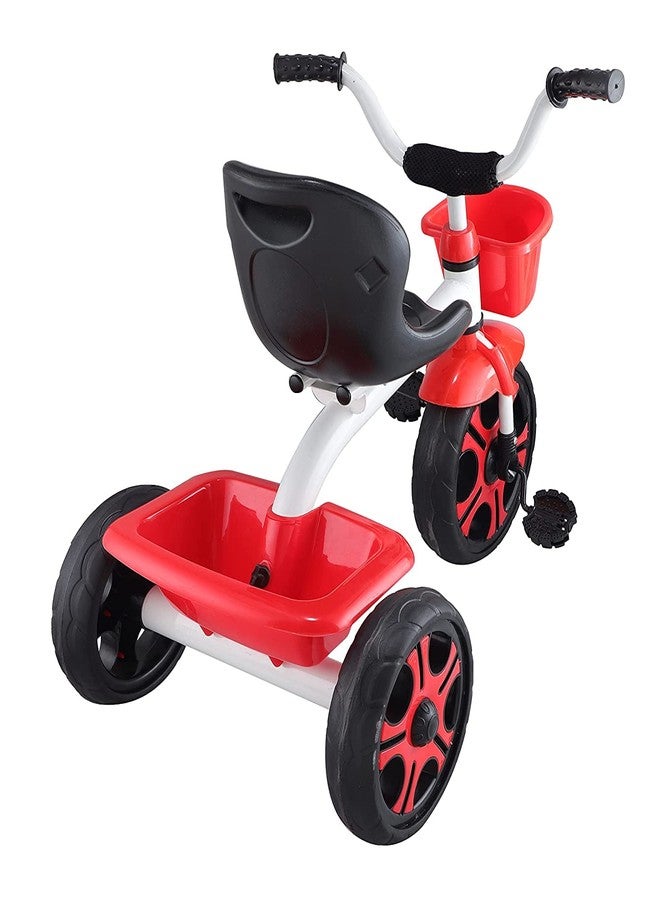 JoyRide Roadster Baby Toddler Trike, with Big Front Wheel Compact Lightweight Kids Trike (Red) - Image 5